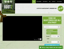 Tablet Screenshot of bootz.be